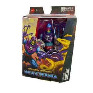 Masters of the Universe Masterverse New Eternia Terror Claws Skeletor Box Damage